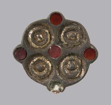 Whorl-Shaped Brooch, Frankish, 6th century. Creator: Unknown