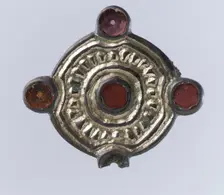 Whorl-Shaped Brooch, Frankish, ca. 550-650. Creator: Unknown