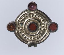 Whorl-Shaped Brooch, Frankish, ca. 550-650. Creator: Unknown