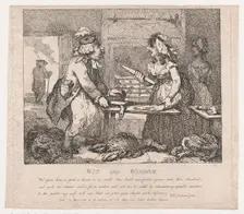 Wit and Wisdom (Picturesque Beauties of Boswell, Part the First), May 15, 1786., May 15, 1786. Creator: Thomas Rowlandson