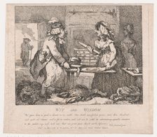 Wit and Wisdom (Picturesque Beauties of Boswell, Part the First), May 15, 1786., May 15, 1786. Creator: Thomas Rowlandson