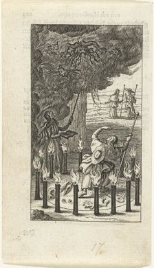Witch and demons, 1638