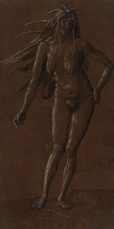 Witch. Artist: Manuel, Niklaus (ca. 1484-1530)