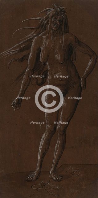 Witch. Artist: Manuel, Niklaus (ca. 1484-1530)