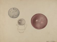 Witch Ball, 1935/1942. Creator: Paul Ward