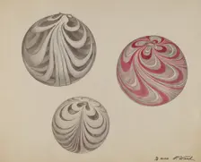 Witch Ball, c. 1937. Creator: Paul Ward