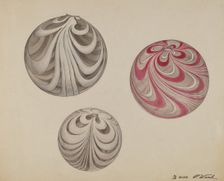 Witch Ball, c. 1937. Creator: Paul Ward