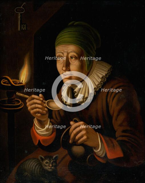 Witch, c. 1830. Creator: Rombauer, Janos (1782-1849).