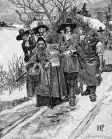 Witch hunting in America, 18th century (19th century)