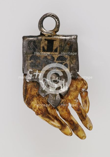Witch mole's paw (Mole Amulet), 18th century. Artist: Anonymous  