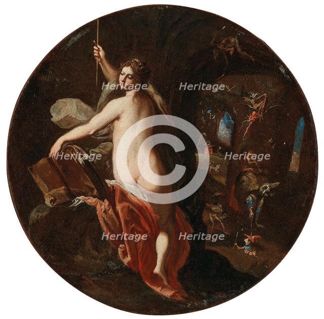 Witch scene. Creator: Heintz, Joseph, the Younger (ca 1600-after 1674).