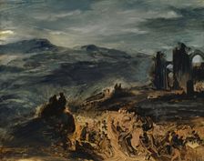 Witches Sabbath Scene, c1831-1833. Creator: Eugene Delacroix