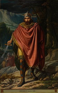 Witerico, King of the Visigoths, c1859. Creator: Benito Soriano Murillo
