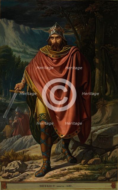 Witerico, King of the Visigoths, c1859. Creator: Benito Soriano Murillo.