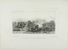 With that Play One Catches Only Blows, 1836. Creator: Auguste Raffet