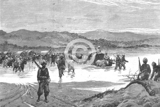 ''With the Chin-Lushai Expeditionary Force, Burma Column; The Sixth Company of the Queen's...',1890. Creator: Unknown.