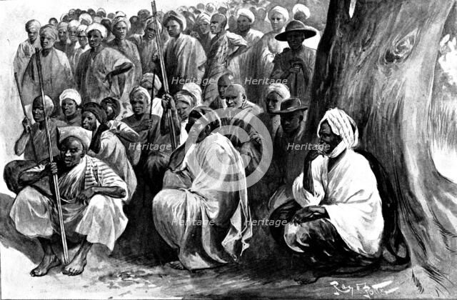 With the British Expedition from Accra to the Gold Coast Hinterland: Barbatu..., 1898. Creator: Unknown.