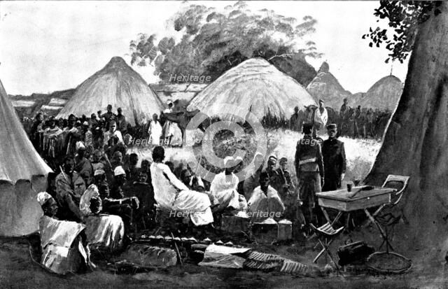 With the British Expedition from Accra to the Gold Coast Hinterland:...Abu Bukari Demba..., 1898. Creator: Unknown.
