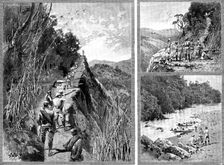 With the Lushai Expedition, 1890. Creator: R. Taylor