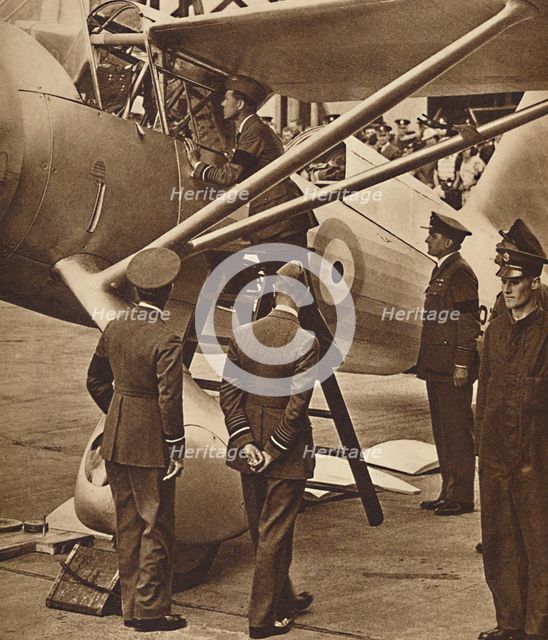 'With the Royal Air Force', 1937. Creator: Unknown.