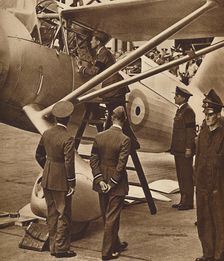 With the Royal Air Force 1937. Creator: Unknown