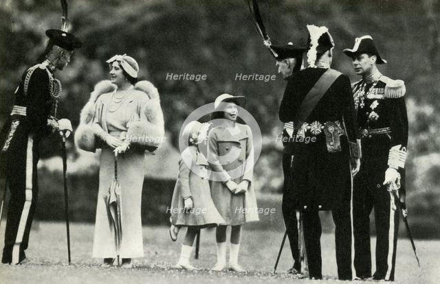 'With the Royal Bodyguard', 1930s, (1947).  Creator: Unknown.