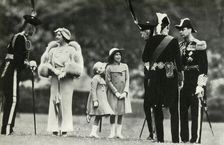 With the Royal Bodyguard 1930s, (1947). Creator: Unknown