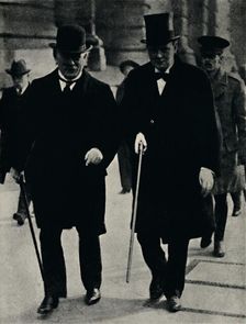 With David Lloyd George 1917, (1945). Creator: Unknown