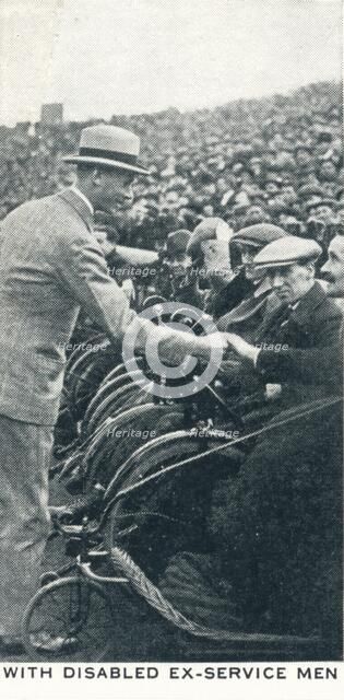 'With Disabled Ex-Service Men', 1922 (1937). Artist: Unknown.