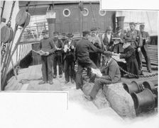 With Jack afloat St Andrew's Waterside Mission, London, c1903 (1903)