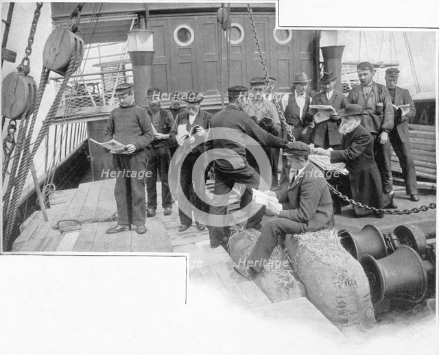 'With Jack afloat', St Andrew's Waterside Mission, London, c1903 (1903). Artist: Unknown.