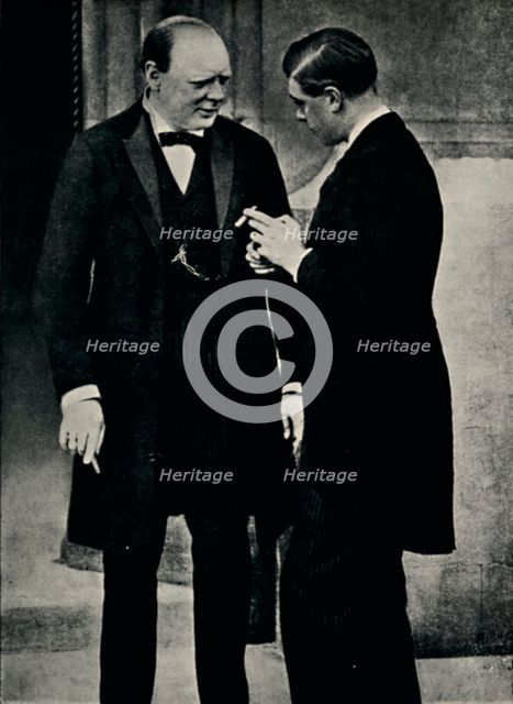 'With King Edward VIII', 1936, (1945). Creator: Unknown.