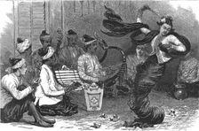 With Lord Dufferin in Burma - A Burmese Pas Seul 1886. Creator: Unknown