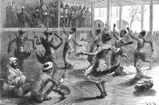 With Lord Dufferin in Burma - Lord and Lady Dufferin in Theebaw's Theatre, 1886. Creator: Unknown