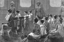 With Lord Dufferin in Burma - Reception of the Viceroy and Lady Dufferin 1886. Creator: Unknown