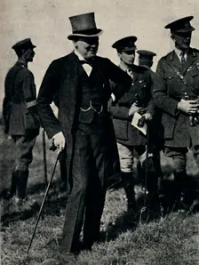 With Sir Henry Wilson on the Rhine 1919, (1945). Creator: Unknown