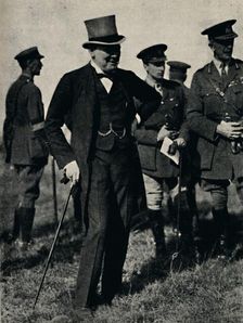 With Sir Henry Wilson on the Rhine 1919, (1945). Creator: Unknown