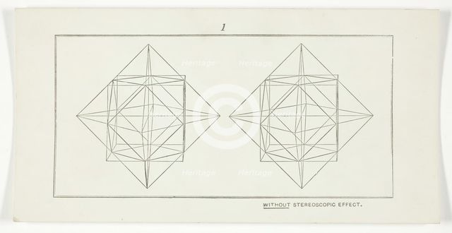 Without Stereoscopic Effect 1, 1875/99. Creator: Unknown.