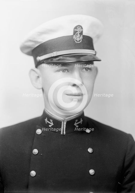 Withers, Ambrose G. Midshipman - Portrait, 1933. Creator: Harris & Ewing.
