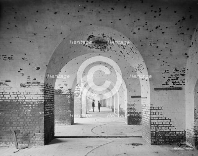 Within the casements, Fort Pulaski, Savannah, Ga., c1907. Creator: Unknown.