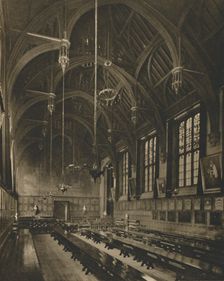 Within The Magnificent Hall of Lincoln's Inn c1935. Creator: Unknown