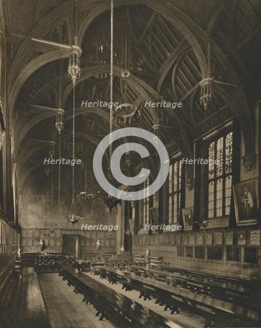 'Within The Magnificent Hall of Lincoln's Inn', c1935. Creator: Unknown.