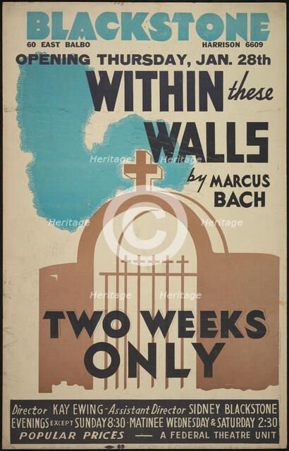Within These Walls, Chicago, 1937. Creator: Unknown.