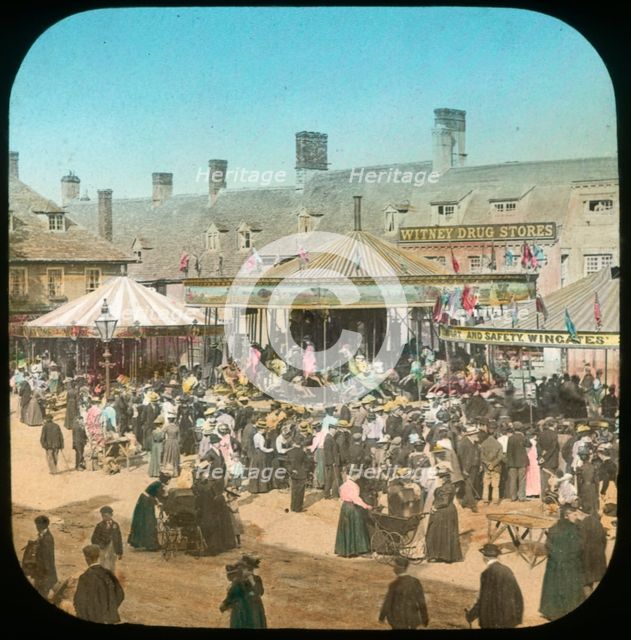 Witney Fair, Oxfordshire, 1890s. Artist: Henry Taunt.