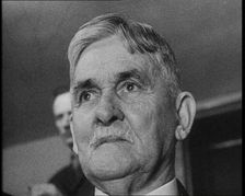 Witness Dr John F. Condon Giving Evidence in Court During the Lindbergh's Kidnapping Case Trial,1930 Creator: British Pathe Ltd