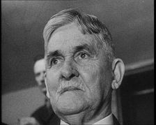 Witness Dr John F. Condon Giving Evidence in Court During the Lindbergh's Kidnapping Case Trial,1930 Creator: British Pathe Ltd