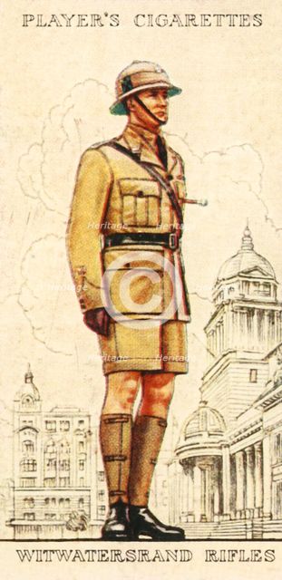 'Witwatersrand Rifles', 1936. Creator: Unknown.