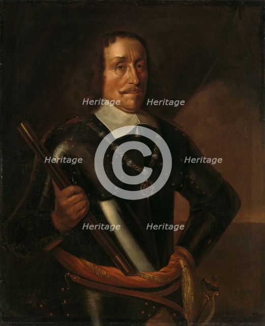 Witte Cornelisz de With (1599-1658), Vice-Admiral of Holland and West-Friesland, 1657. Creator: Anon.