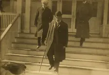 Witte leaving Wentworth Hotel, 1905. Creator: Unknown