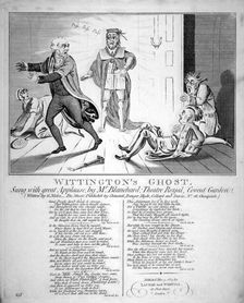 Wittington's Ghost 1807. Artist: Anon
